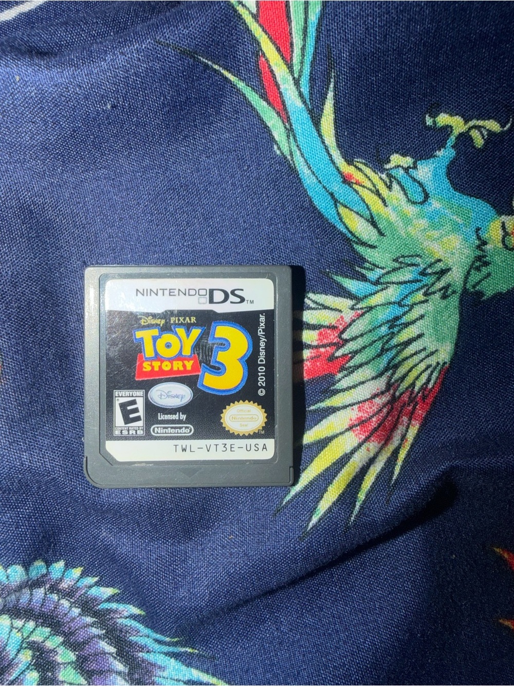 Nintendo DS Toy Story 3 Game Cartridge - Black with Multicolor Label